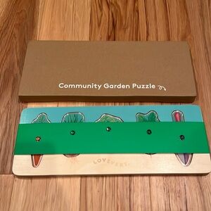 New Lovevery Community Garden Puzzle